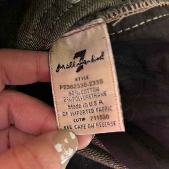 7 For All Mankind Vintage Zippered Ankle Jeans Sz 27 NWT!! - Picture 12 of 16